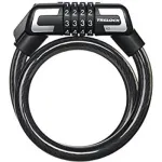 Велозамок TRELOCK SILVERLINE кодовий зі спіральним тросом K 3 100/16 KOMBI ZK 432