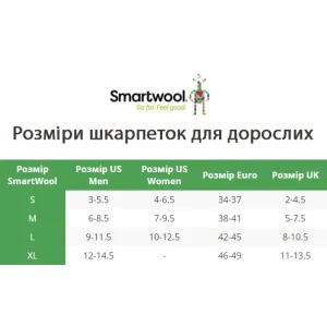 Носки Smartwool Performance Hike Light Cushion Crew (Charcoal)
