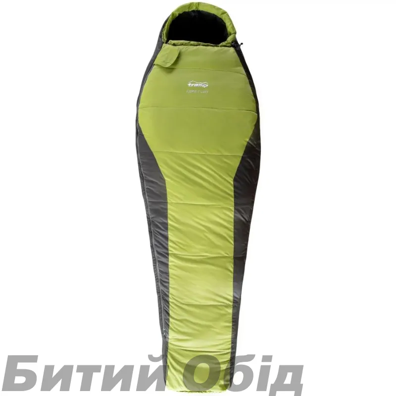 Спальний мішок Tramp Fjord Long кокон green/grey 225/80-50 UTRS-094