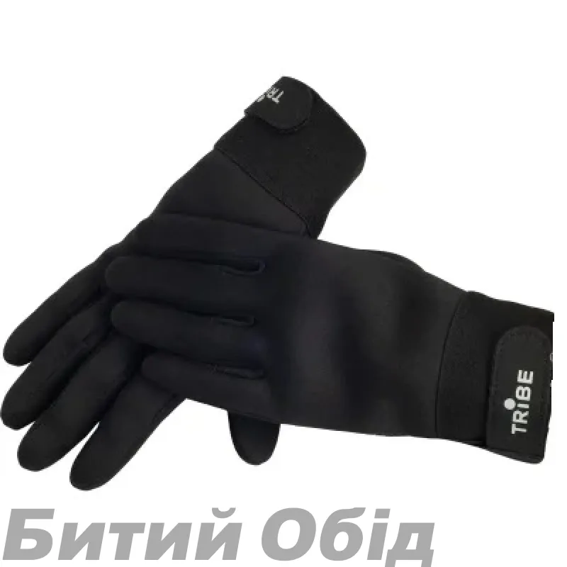 Перчатки Tribe Wind Gloves T-KC-0012-black