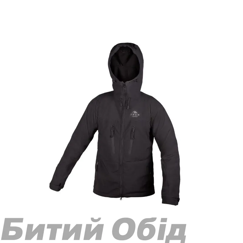 Куртка Fram-Equipment Softshell Night, чорний 