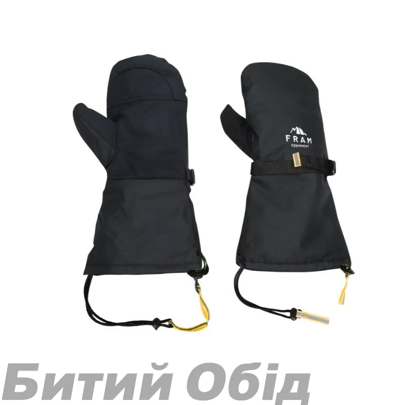 Утеплені рукавички Fram-Equipment WBizon, чорний