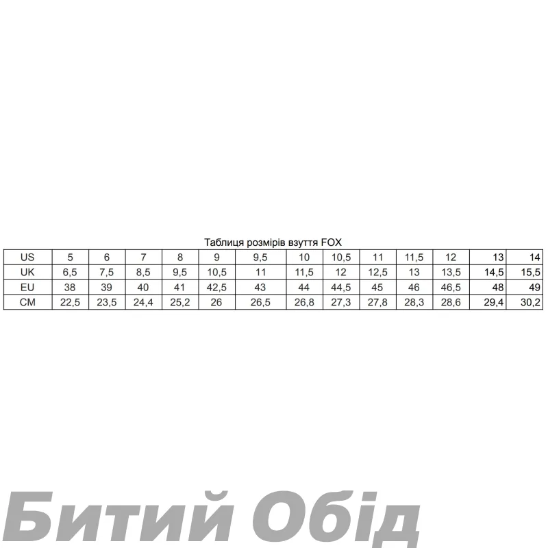 Mанжета для мотобот Fox MOTION CUFF [Black]