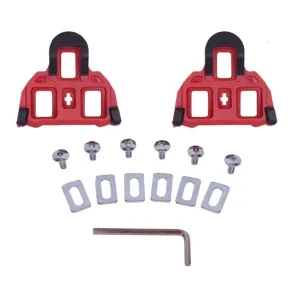 Шипи до педалей шосе FLR RN0 Shimano SPD-SL 0град черв