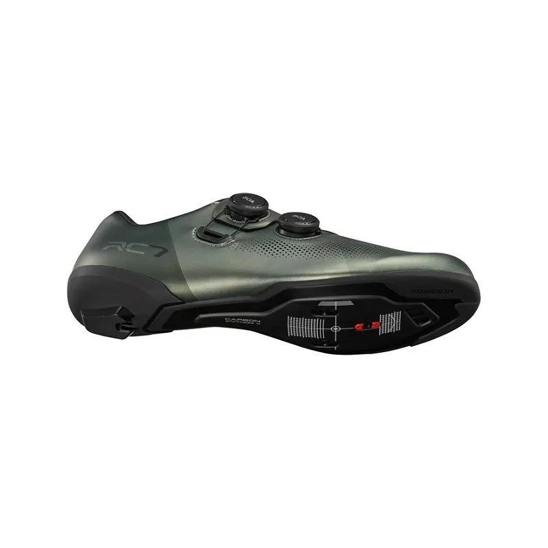 Велообувь Shimano RC703ME серо-зеленая