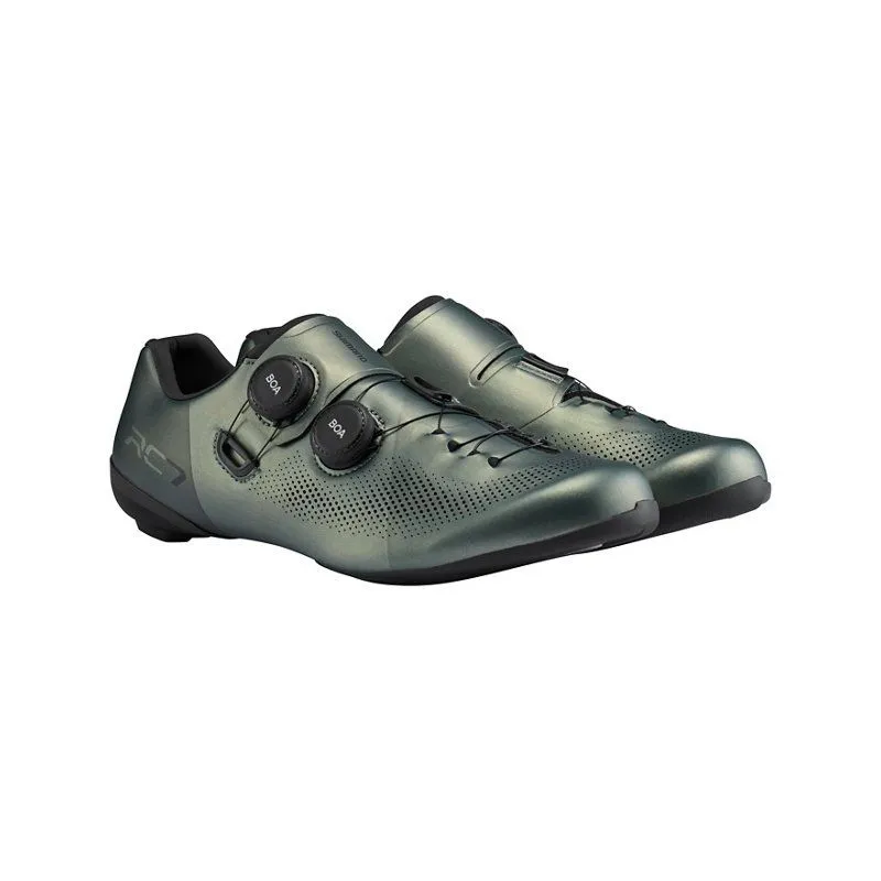 Велообувь Shimano RC703ME серо-зеленая