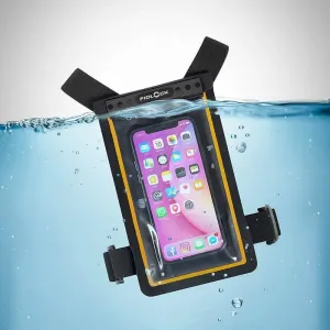 Гермосумка на грудь FIDLOCK chest bag magnet, прозрачный/оранжевый/черный