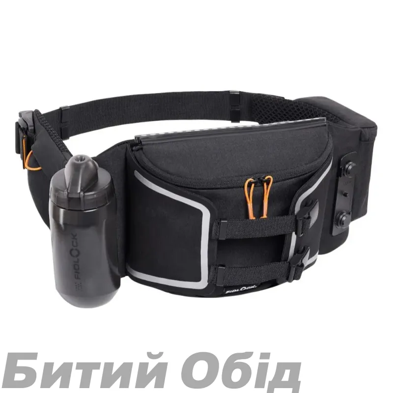 Напоясная сумка FIDLOCK HIP BELT DOUBLE, черный