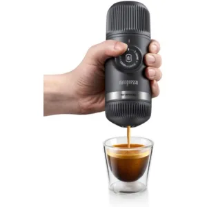 Портативная эспрессо-кофеварка Wacaco Nanopresso+ с адаптером для капсулы