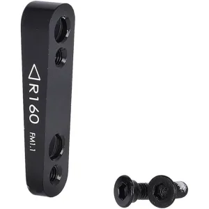 Задний адаптер калипера TRP F-6 Flat mount совместим с задним ротором 160мм, черный.