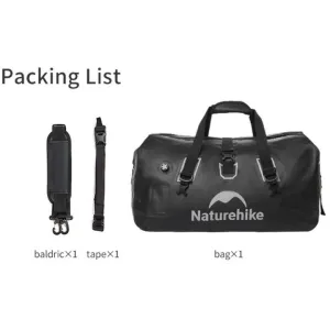 Водонепроницаемая дорожная сумка Naturehike CNK2450XB015, 40 л, черная