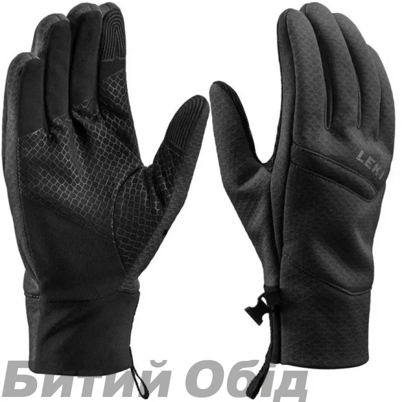 Перчатки LEKI Slide black