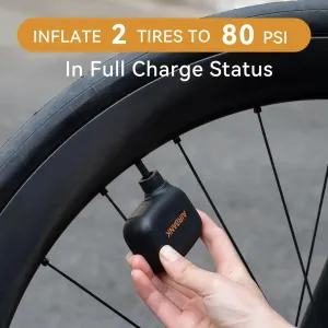 Велосипедный электрический мини-насос AIRBANK POCKET SE, 100 PSI, Type-C Велосипедный электрический мини-насос AIRBANK POCKET SE, 100 PSI, Type-C