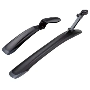 Крило пер+зад 26"-29" Green Cycle MFR-87, швидкознімне кріплення, гнучкі боковини, вага 316 грам, дов. пер 580 мм, дов. зад 555 мм, чорні