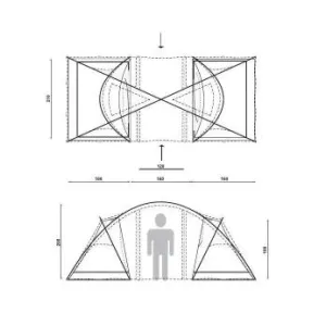 Палатка HANNAH COVE thyme