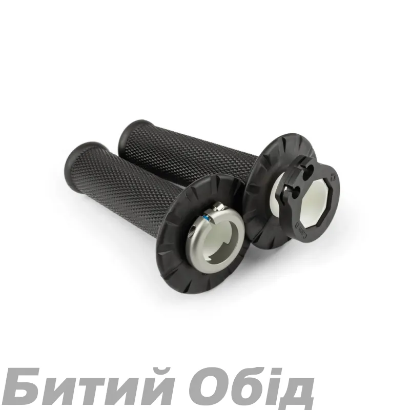Мото грипсы ODI No-WAFFLE MX V2 Lock-On Black