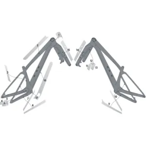 Защитные наклейки на раму Syncros SCALE 23 CARBON