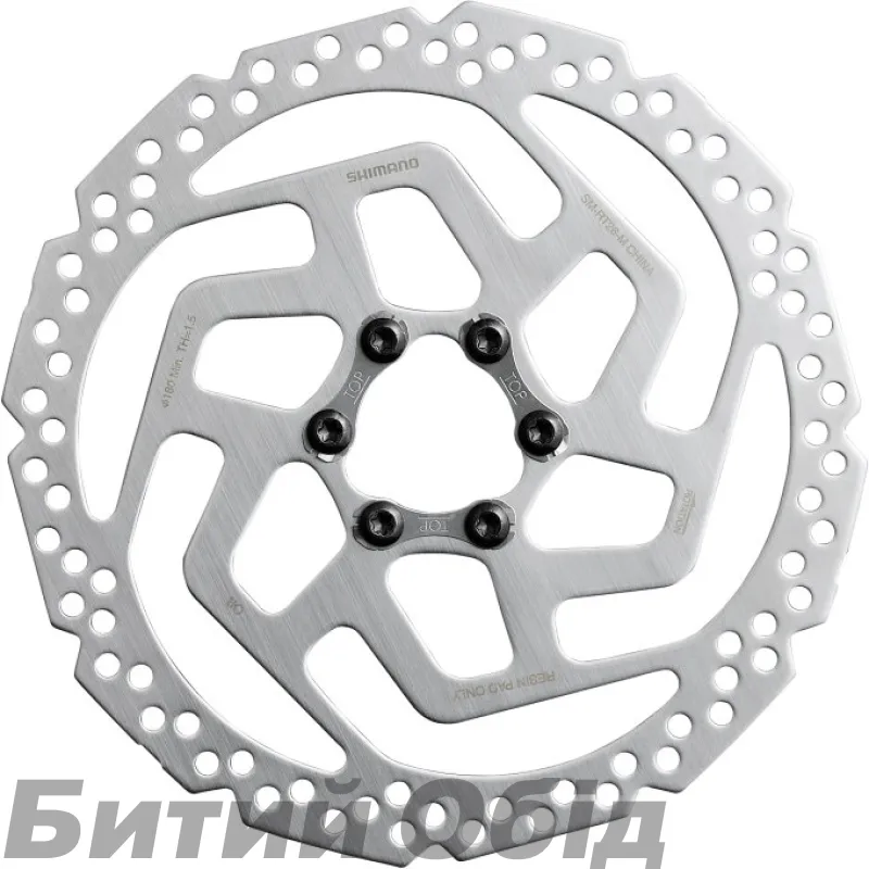 Ротор Shimano SM-RT26-S,монтаж 6 болтів