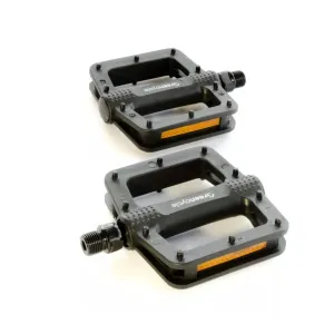 Педали Green Cycle GPD-M103, нейлоновые, шариковые подшипники, ось 9/16" бористая сталь (размер 111х102х23,5) 305 грамм Педали Green Cycle GPD-M103, нейлоновые, шариковые подшипники, ось 9/16" бористая сталь (размер 111х102х23,5) 305 грамм