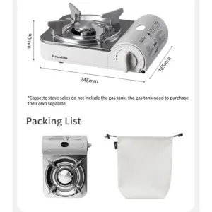 Пальник газовий Naturehike CNK2350CF016, білий