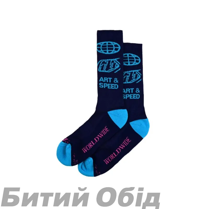 Шкарпетки TLD MENS PERFORMANCE SOCKS; WORLDWIDE [MIDNIGHT] 