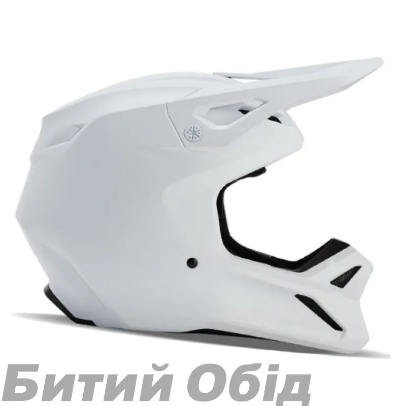 Шлем FOX V1 HELMET - SOLID MATTE [White]