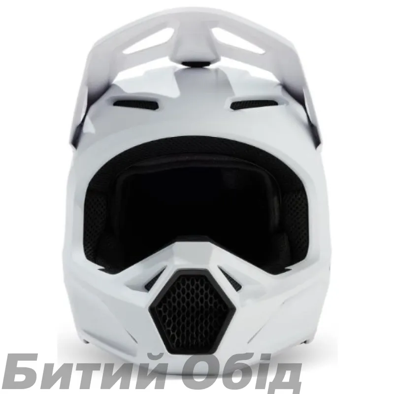 Шлем FOX V1 HELMET - SOLID MATTE [White]
