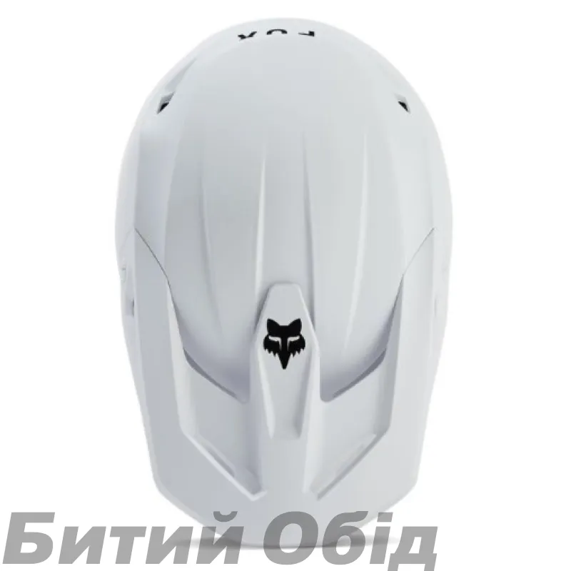 Шлем FOX V1 HELMET - SOLID MATTE [White]