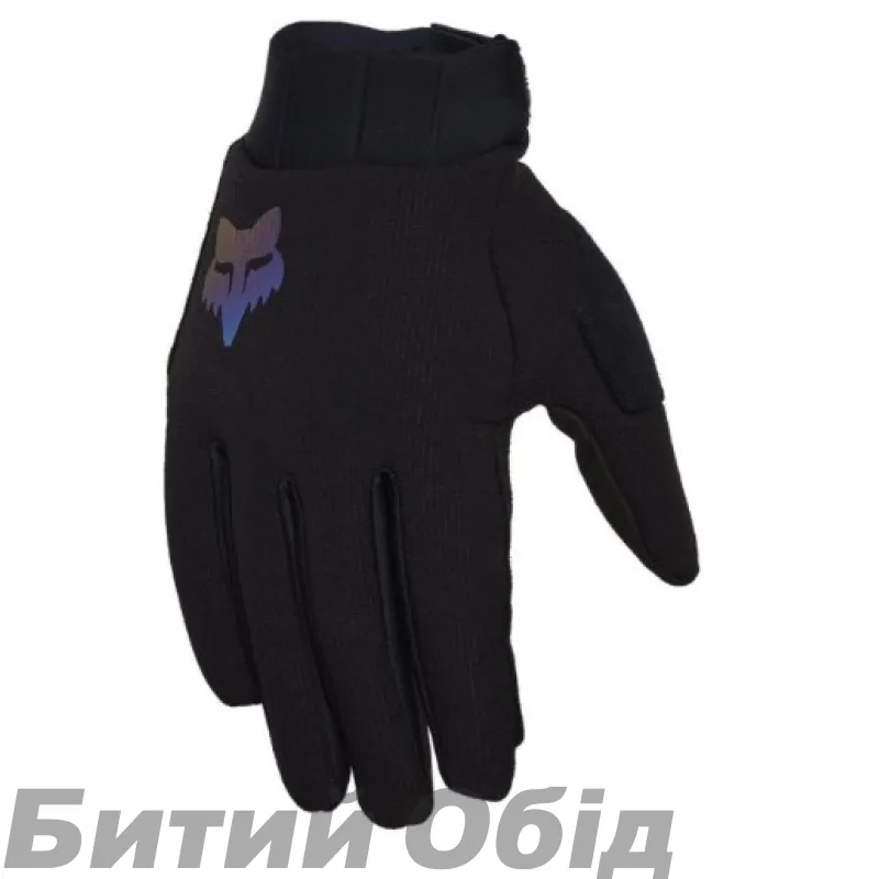 Зимові рукавички FOX DEFEND LO-PRO FIRE Glove - LUNAR [Black]