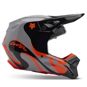 Шлем FOX V1 HELMET - EMOTION [Steel Gray]