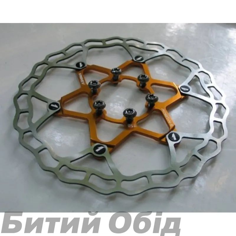 Гальмівний диск Ashima AiNeon 160mm [Gold]