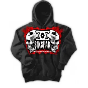 Толстовка SIKSPAK BURN IN HELL Hoodie [Black]
