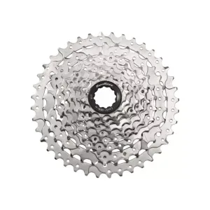 Кассета SUN RACE 9-k 11-40T MTB M990 алюминиевый паук, Nickel