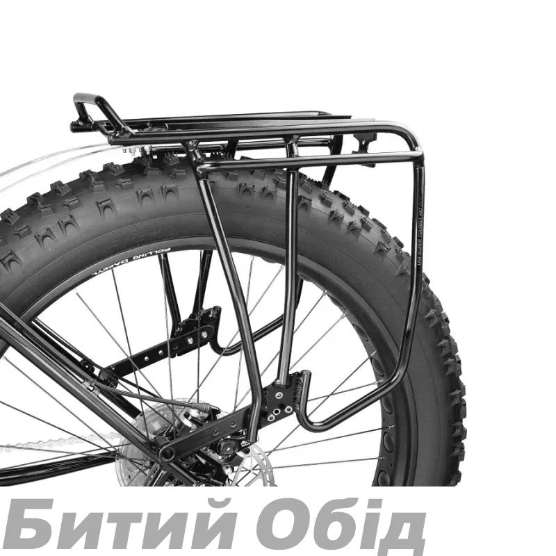 Багажник задн Topeak Uni Super Tourist FAT Disc MTX сумісн алю регул від 24 до 26er 1265г
