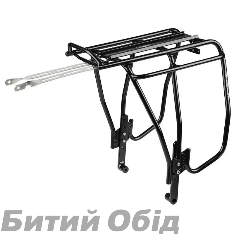 Багажник задн Topeak Uni Super Tourist FAT Disc MTX сумісн алю регул від 24 до 26er 1265г