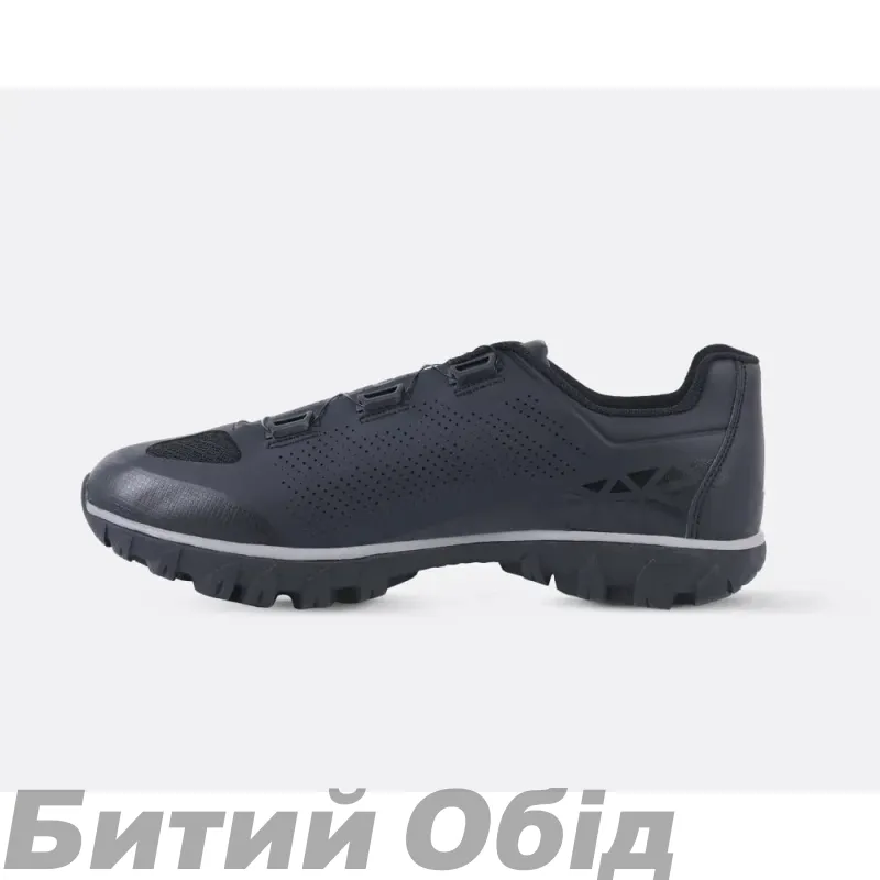 Велосипедні туфлі турінг FLR Rexston Pro H3 чорн/сір
