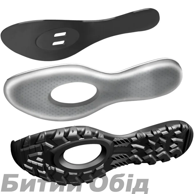 Велосипедні туфлі турінг FLR Rexston Pro H3 чорн/сір