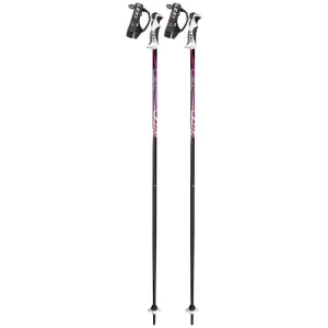 Палки LEKI Fine black-white-pink 115 cm