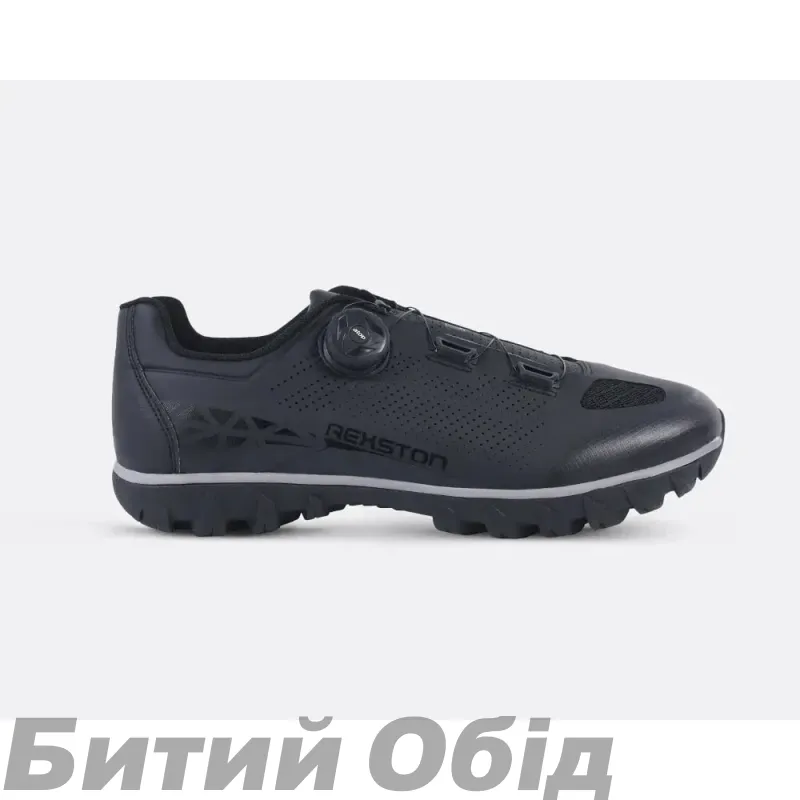 Велосипедні туфлі турінг FLR Rexston Pro H3 чорн/сір