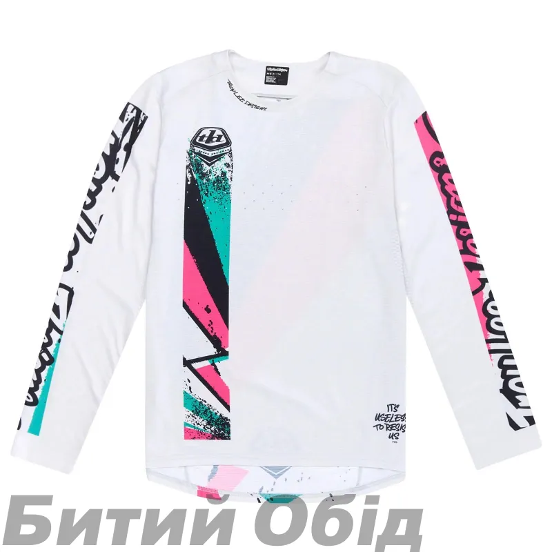 Джерсі TLD SPRINT JERSEY; FULL PULL [CHALK] 