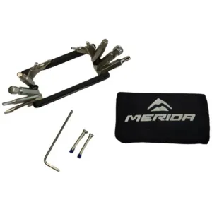 Мультитул MERIDA 12 in 1 wrenches: 2/2.5/3-8, Screwdriver, T10/25/30 Neoprene bag