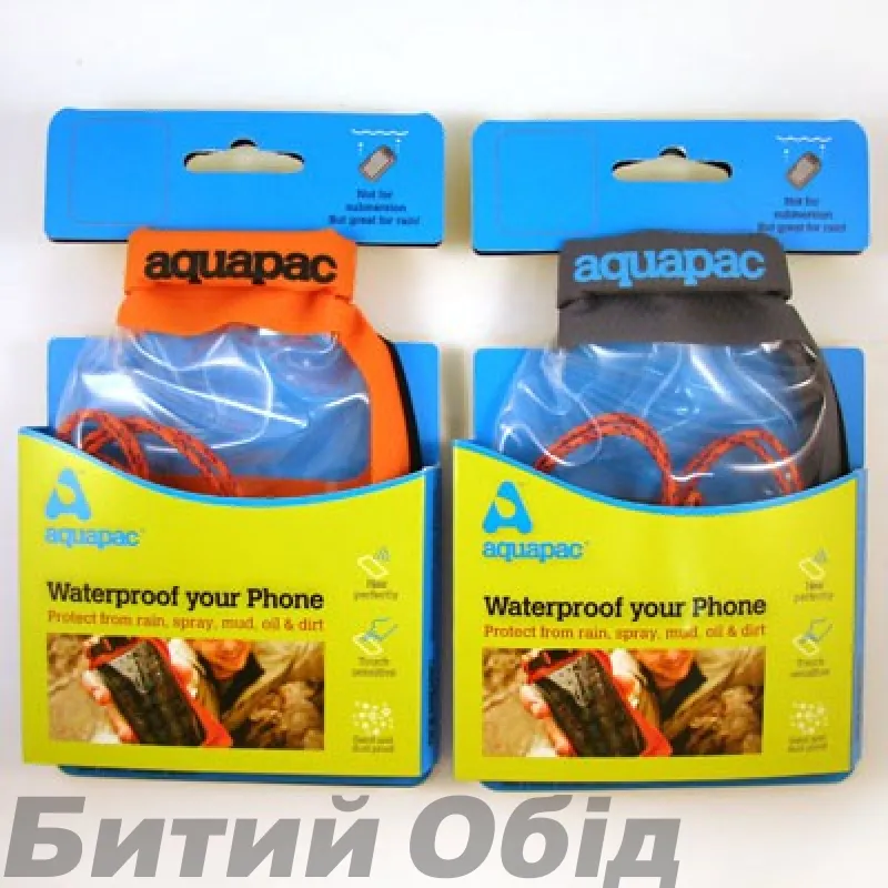 Маленький чохол AQUAPAC Stormproof ™ для телефону 
