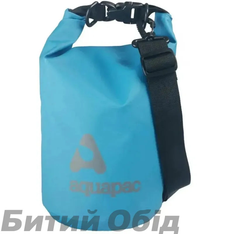 Гермомішок AQUAPAC з ремнем через плече Trailproof Drybag - 15L (blue) w/strap 