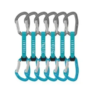 Набір відтяжок з карабінами PETZL 6 DJINN AXESS turquise 11CM - 6шт