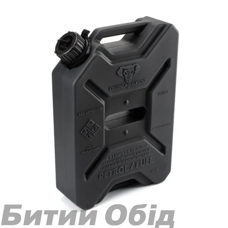 Канистра для горючего Overland Fuel 4.5L/1.19 G Fuel - Black*