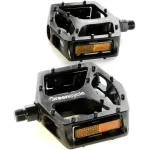 Педали Green Cycle GPD-M305, алюминевые шариковые подшипники, ось 9/16" бористая сталь (размер 112х108х26) 514 грамм Педали Green Cycle GPD-M305, алюминевые шариковые подшипники, ось 9/16" бористая сталь (размер 112х108х26) 514 грамм