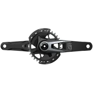Шатуны SRAM Crankset X0 Eagle V2 Q174 CL55 DUB MTB Wide Black 2-guards 32t T-Type (BB and BB DUB spacers are not included)