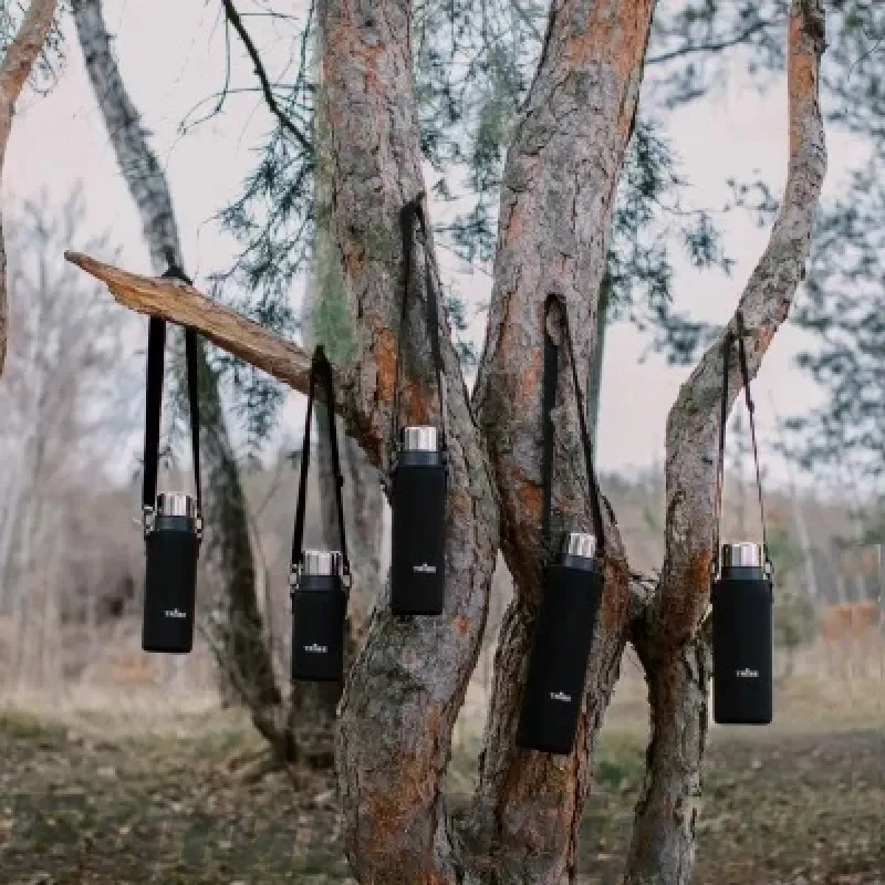 Чехол Tribe Neoprene Cover для экспедиционного термоса black