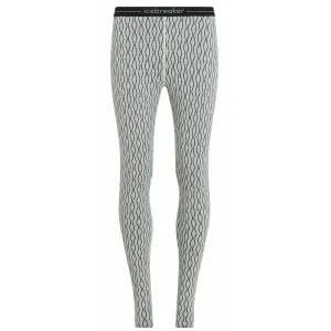 Термоштани ICEBREAKER W Mer 260 Vertex Leggings On-Piste SNOW/BLACK
