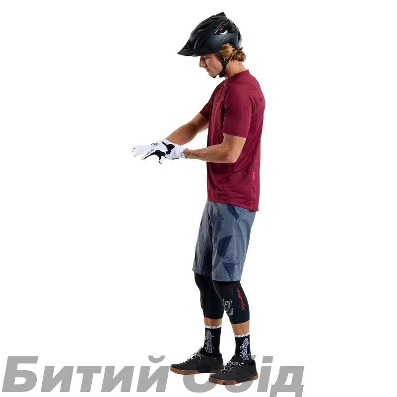 Джерси TLD SKYLINE AIR SS JERSEY; MONO [OXBLOOD]